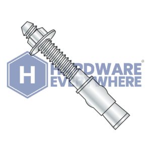 1/2 x 10 WEDGE ANCHORS / Steel / Zinc