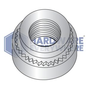 1/4-20-2 SELF CLINCHING NUTS / 303 Stainless Steel / Plain