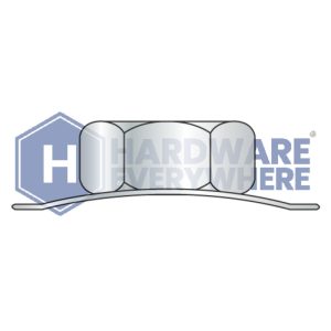 1/4-20 CONICAL K LOCK NUTS / Steel / Zinc