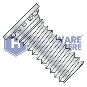 1/4-20 x 2 SELF CLINCHING STUD / Steel / Zinc