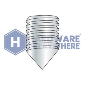 1/4-28 x 1/2 SOCKET SET SCREWS / Steel / Black Oxide FUL163378750094