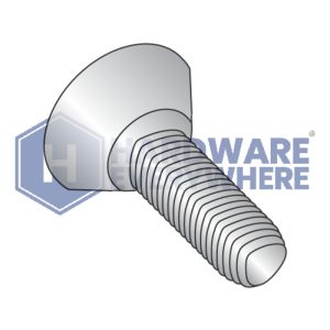 10-24 x 3/8 THREAD FORMING SCREWS / Phillips / Flat Head Undercut / 18-8 Stainless / Plain
