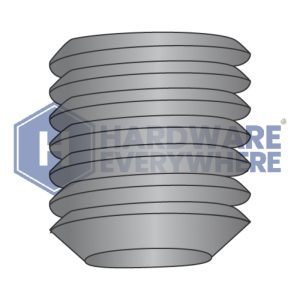 10-32 x 3/16 SOCKET SET SCREWS / Steel / Black Oxide FUL163378749805