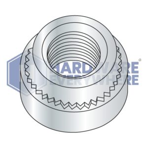 12-24-2 SELF CLINCHING NUTS / Steel / Zinc