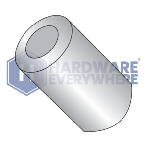 12 x 5/16 ROUND SPACERS / Aluminum / Plain FUL163378748818
