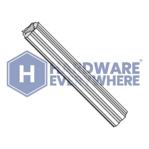 14 x 1-1/2 Green Fluted PLASTIC ANCHORS / Nylon / 5/16 Hole Size