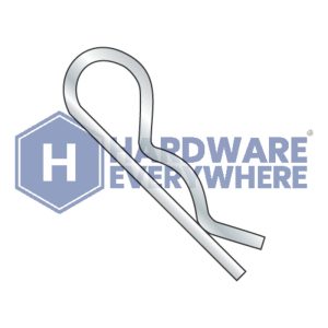 .148 x 5/16 HITCH PIN CLIPS / Steel / Zinc