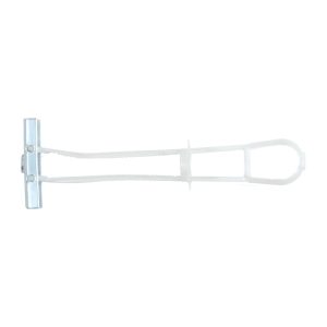 3/16 Aerosmith Nylon Drywall Strap-Style Toggle Anchors / Nylon / Natural White