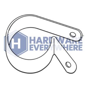 3/16 x .203 NYLON CABLE CLAMPS / Nylon / Natural White FUL163378748996