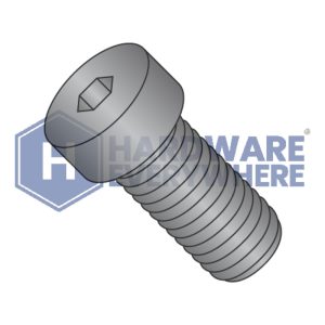 3/8-16 x 1-1/2 LOW PROFILE SOCKET CAP SCREWS / Low Profile Cap / Steel / Black Oxide