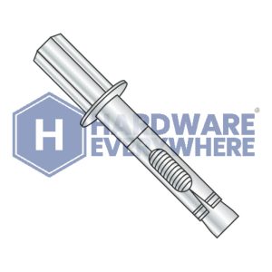 3/8 x 1-7/8 SLEEVE ANCHORS / Coupling / Steel / Zinc