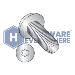 4-40 X 5/16 Thread Forming Screws / Torx / Pan Head / 18-8 Stainless / Plain / Taptite Alternate