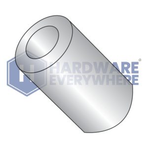 4 x 1 ROUND SPACERS / Brass / Nickel