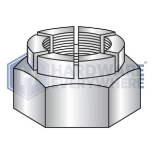 5/16-18 FLEX LOCK NUTS / Heavy Hex / Steel / Cadium FUL163378755280