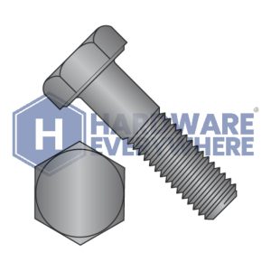 5/16-18 x 1 1/2 HEX CAP SCREWS / Grade 2 / Black Oxide