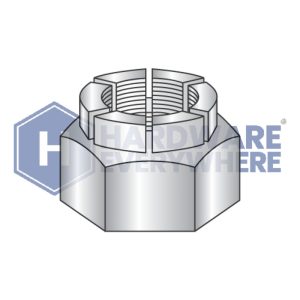 5/16-24 FLEX LOCK NUTS / Full Height / Steel / Cadium
