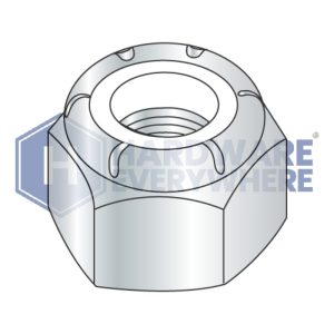 5-40 NYLON INSERT LOCK NUTS / Steel / Zinc