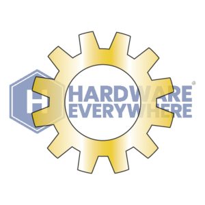 #8 EXTERNAL TOOTH LOCK WASHERS / Steel / Zinc Yellow