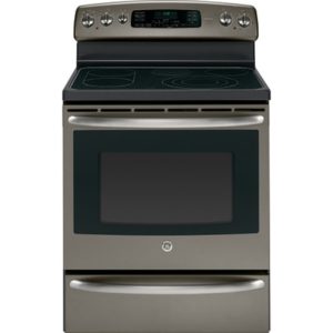 Adora series by GE 30 Free-Standing Electric Convection Range with Warming Drawer|JB710EDES