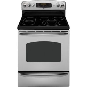 Adora series by GE 30 Free-Standing Electric Convection Range with Warming Drawer|JB710STSS