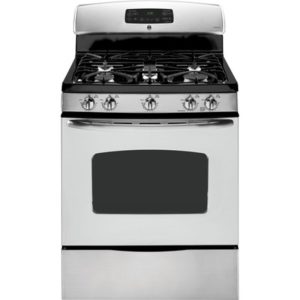 Adora series by GE 30 Free-Standing Gas Range with Storage Drawer|JGB805SEPSS
