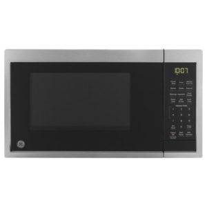 GE 0.9 Cu. Ft. Capacity Smart Countertop Microwave Oven with Scan-To-Cook Technology|JES1097SMSS