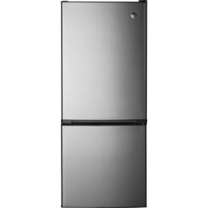GE 10.5 Cu. Ft. Bottom-Freezer Refrigerator|GBE10ESJSB