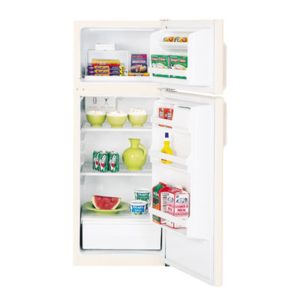 GE 11.7 Cu. Ft. Top-Freezer Refrigerator|GTS12BBMRCC