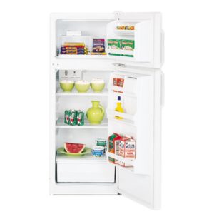 GE 11.7 Cu. Ft. Top-Freezer Refrigerator|GTS12BBMRWW