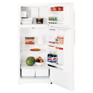 GE 14.6 Cu. Ft. Top-Freezer Refrigerator|GTS15BCMRWW