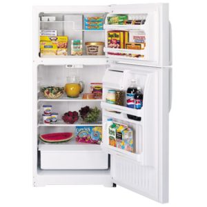 GE 14.6 Cu. Ft. Top-Freezer Refrigerator|STS15ABMWW
