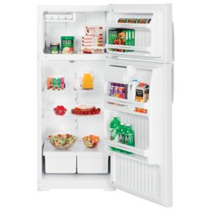 GE 14.9 Cu. Ft. Top-Freezer Refrigerator|GTH15BBRLWW