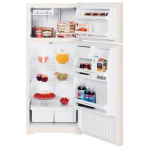 GE 14.9 Cu. Ft. Top-Freezer Refrigerator|GTR15BBRLCC