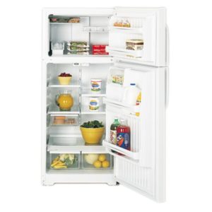 GE 15.6 Cu. Ft. Top Freezer Refrigerator|GTS16KBMWW
