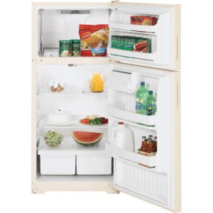 GE 15.7 Cu. Ft. Top-Freezer Refrigerator|GTR16BBSRCC