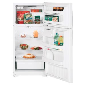 GE 15.7 Cu. Ft. Top-Freezer Refrigerator|STS16ABSWW