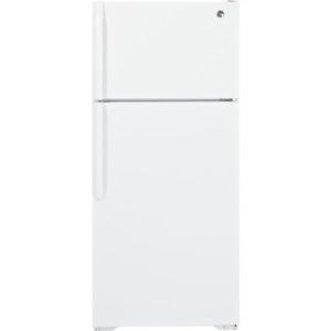 GE 16.5 Cu. Ft. Top-Freezer Refrigerator|GTH17GBEWW
