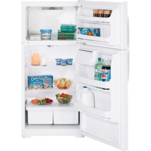 GE 16.6 Cu. Ft. Top-Freezer Refrigerator|GTS17BBSLWW