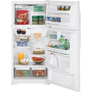 GE 16.6 Cu. Ft. Top-Freezer Refrigerator|GTS17KBSWW