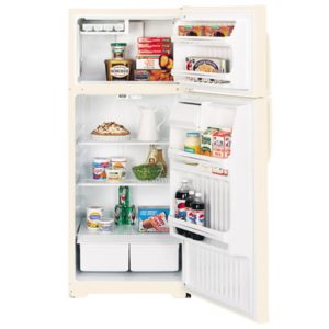 GE 16.9 Cu. Ft. Top-Freezer Refrigerator|GTS17BBMLCC