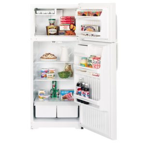 GE 16.9 Cu. Ft. Top-Freezer Refrigerator|GTS17BBMLWW