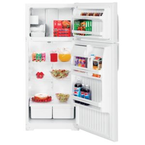 GE 17.2 Cu. Ft. Top-Freezer Refrigerator|GTS17BCRRWW