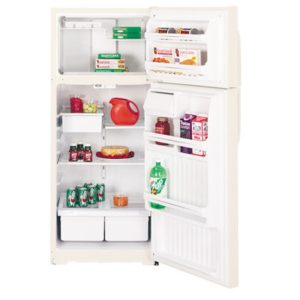GE 17.6 Cu. Ft. Top-Freezer Refrigerator|GTS18EBMCC