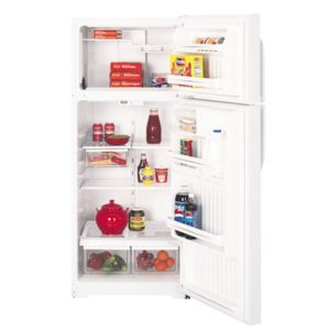 GE 17.6 Cu. Ft. Top-Freezer Refrigerator|GTS18FBMWW