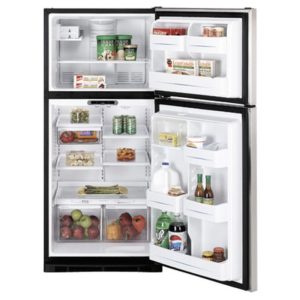 GE 17.9 Cu. Ft. Stainless Top-Freezer Refrigerator|GTS18SBMBS
