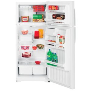 GE 17.9 Cu. Ft. Top-Freezer Refrigerator|GTS18EBRWW