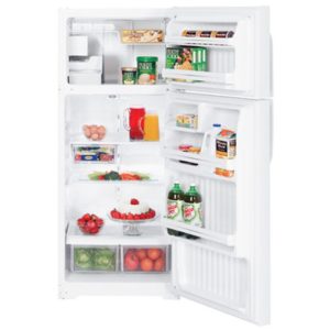 GE 17.9 Cu. Ft. Top-Freezer Refrigerator|GTS18GCRWW