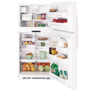 GE 17.9 Cu. Ft. Top-Freezer Refrigerator|GTS18KCMWW