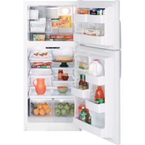 GE 17.9 Cu. Ft. Top-Freezer Refrigerator|GTS18KCPWW