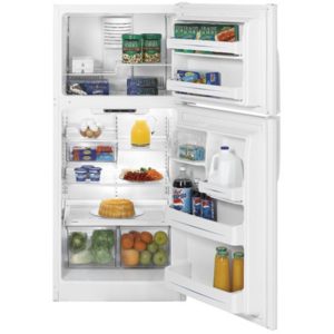 GE 17.9 Cu. Ft. Top-Freezer Refrigerator|STS18ZBPWW